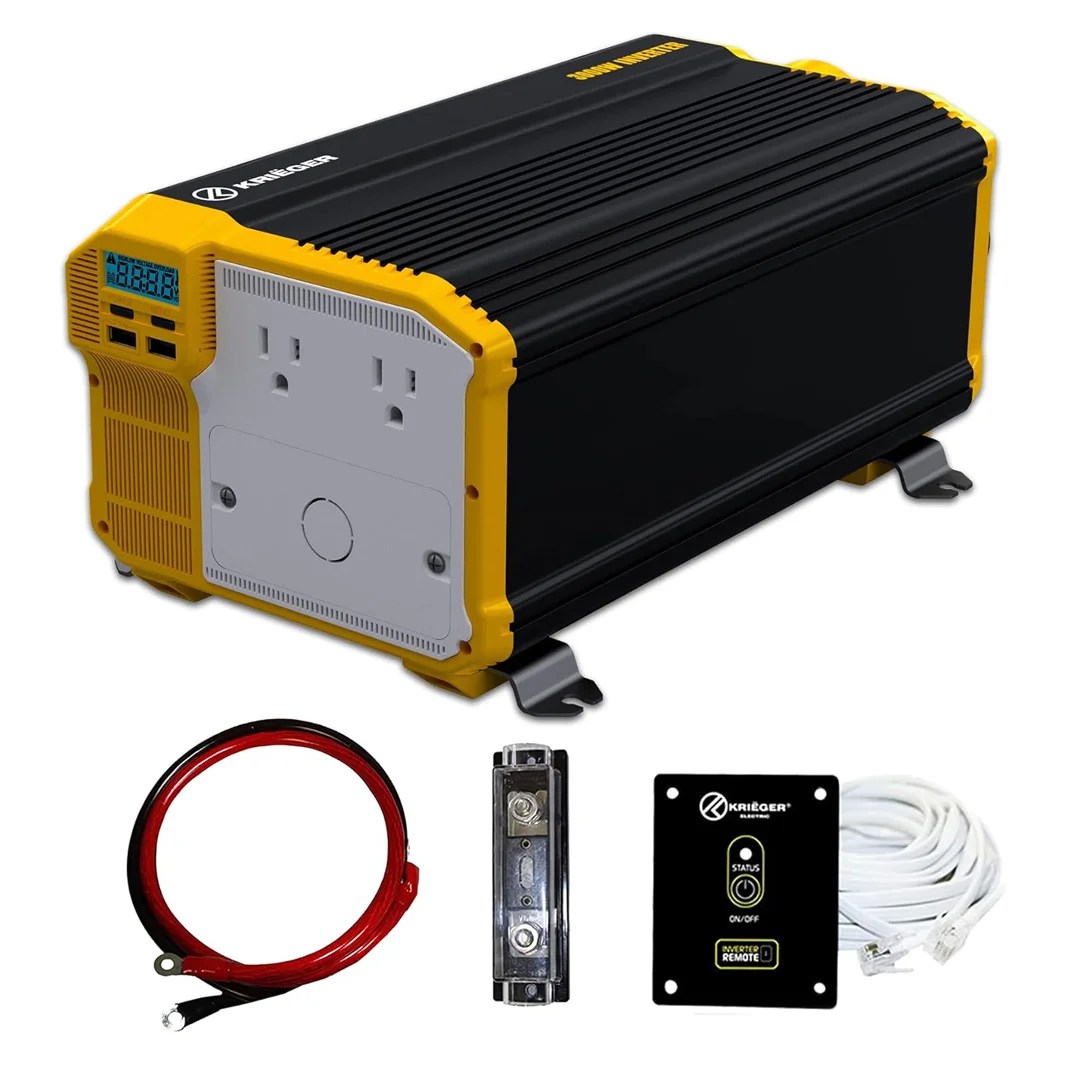 Krieger 3000W 12V Pure Sine Wave Inverter