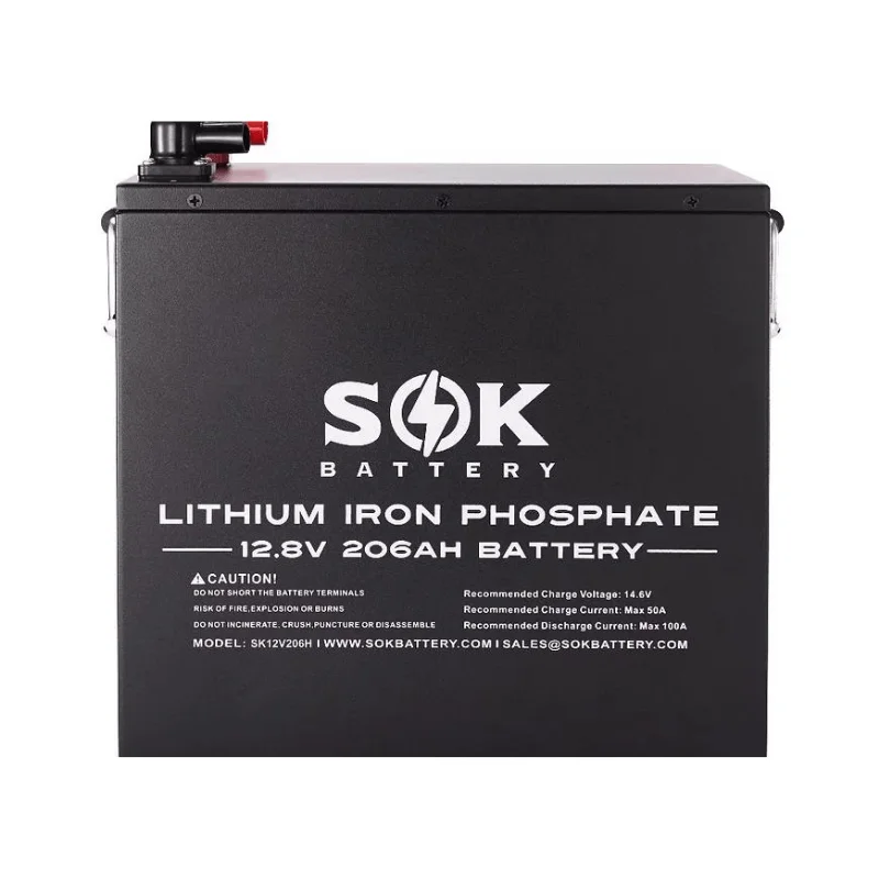 SOK 206Ah 12V LiFePO4